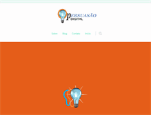 Tablet Screenshot of persuasaodigital.com